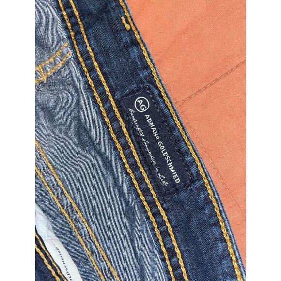 AG Adriano Goldschmied Mens Frayed Hem Denim Shorts Size 31x32 - Picture 4 of 10